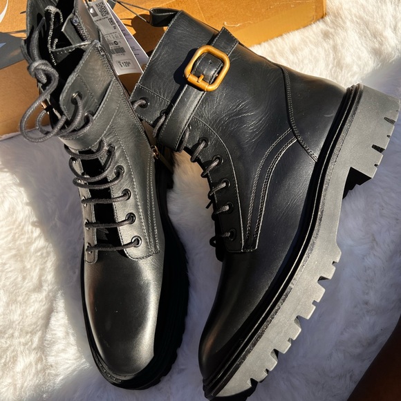 Zara Shoes - Zara real leather boots, size 9 , New